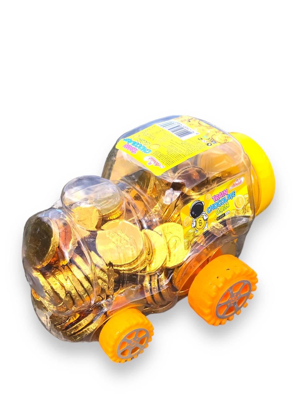 Шоколадные монеты в пластиковом тракторе 360 г (00000006105) Шоколадные монеты в пластиковом тракторе 360 г (00000006105)