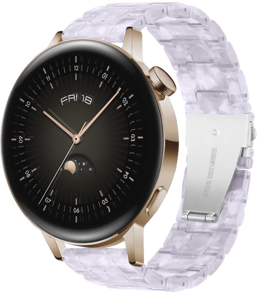 Ремешок из Cмолы Resin для Huawei Watch GT3 42 мм Pearl (28820-6C)
