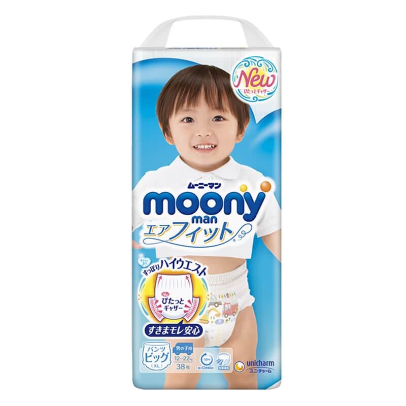 Трусики Moony Big для мальчиков 12-22 кг 38 шт. (4903111207671) - фото 1 Трусики Moony Big для мальчиков 12-22 кг 38 шт. (4903111207671) - фото 1