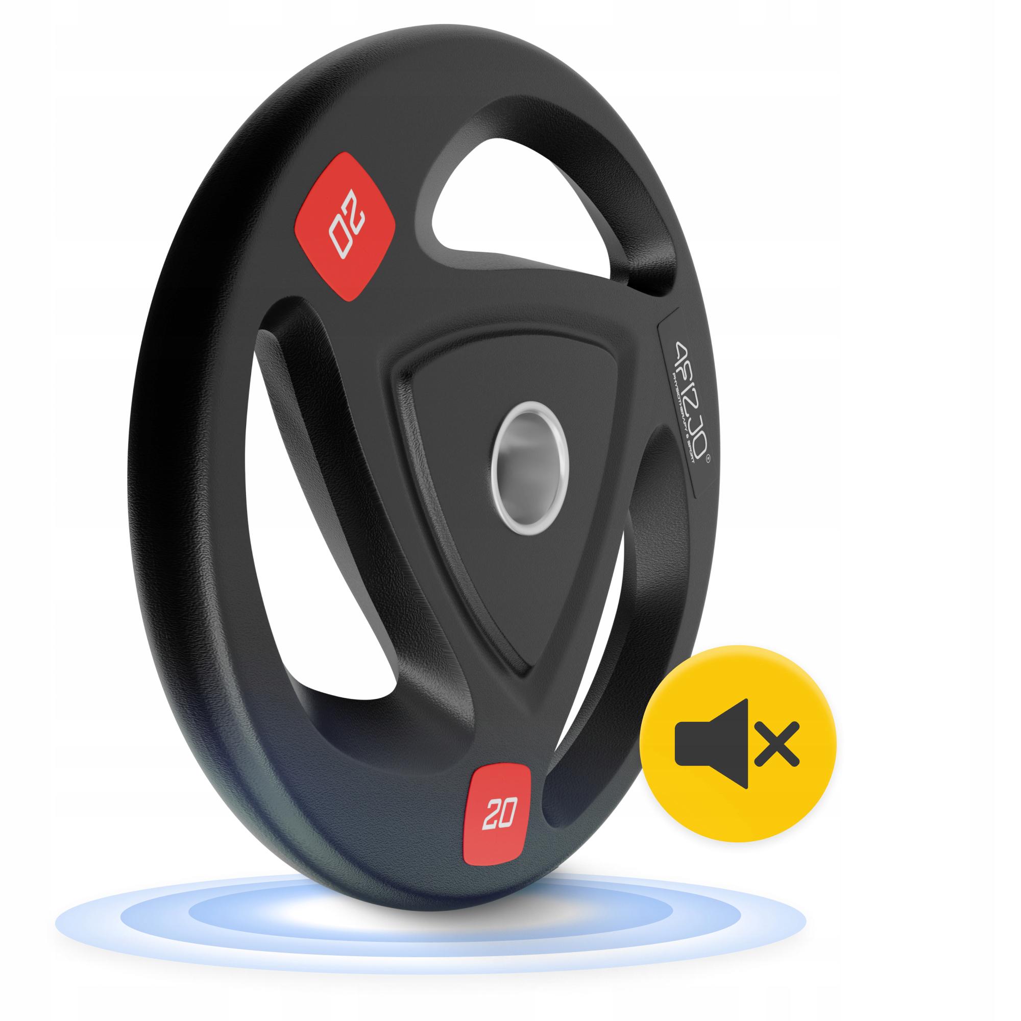 Диск олимпийский 4fizjo 20 кг 51 мм Black (P-5905973401296) - фото 5 Диск олимпийский 4fizjo 20 кг 51 мм Black (P-5905973401296) - фото 5