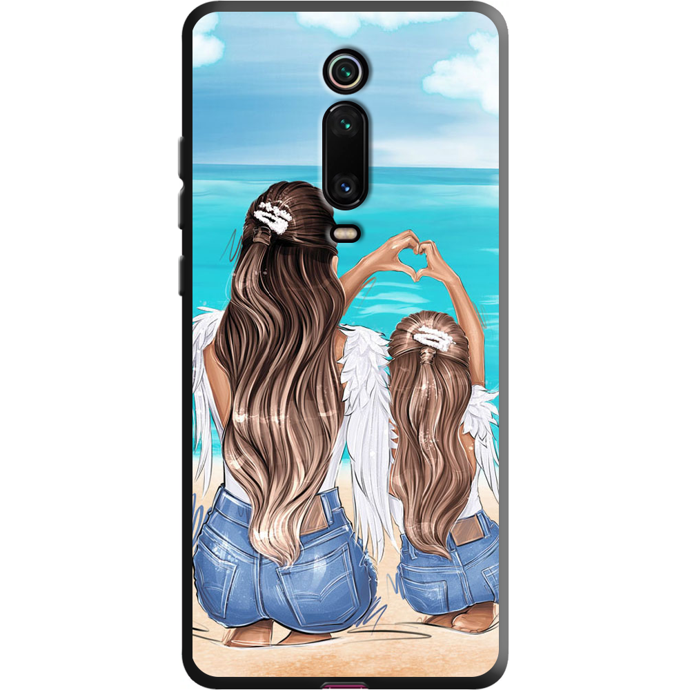 Чехол BoxFace Xiaomi Mi 9T / Mi 9T Pro Family Vacation Черный силикон (37376-up2380-38687)