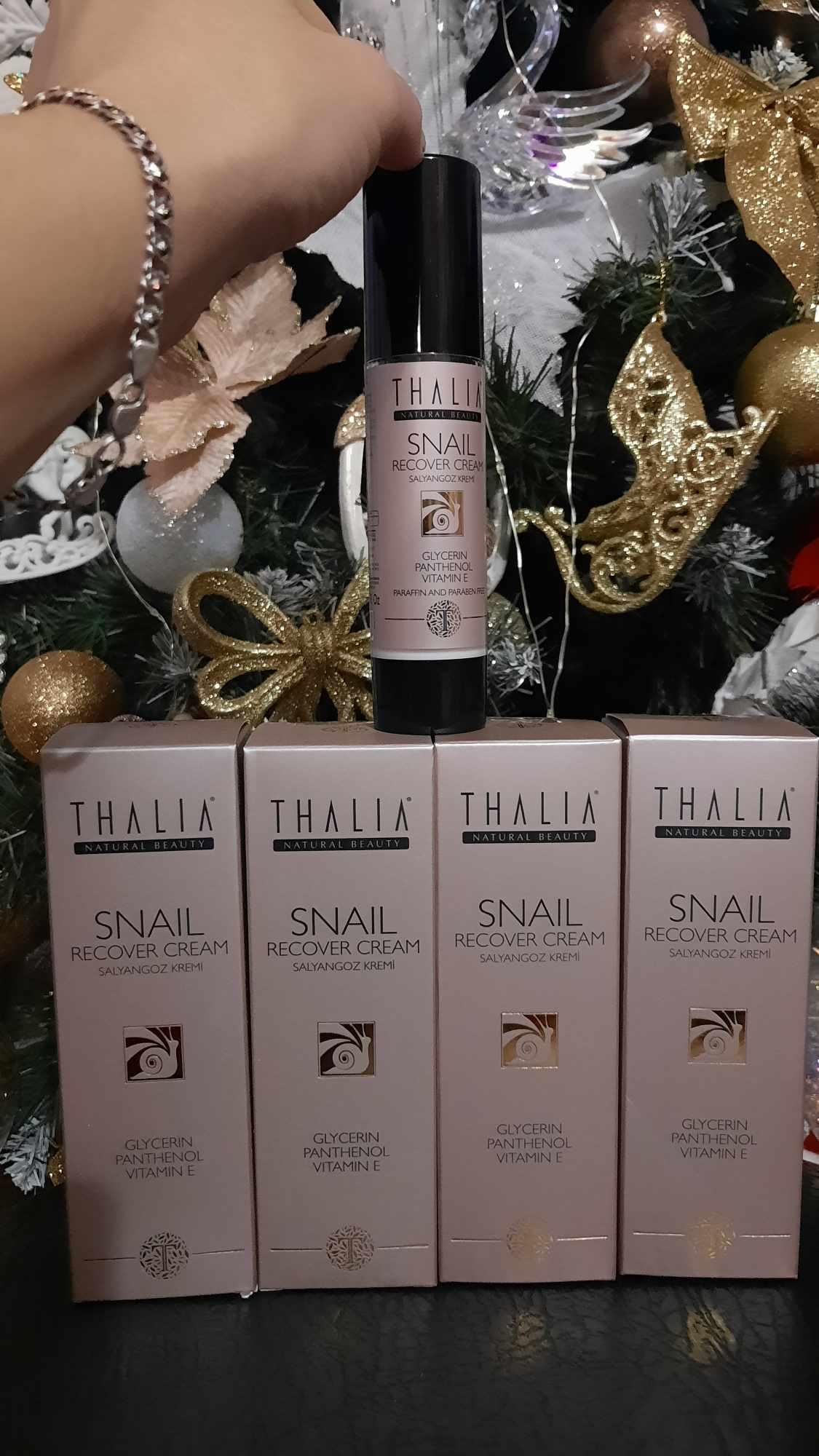 Крем для лица дневной омолаживающий Thalia с муцином улитки 50 мл - фото 2