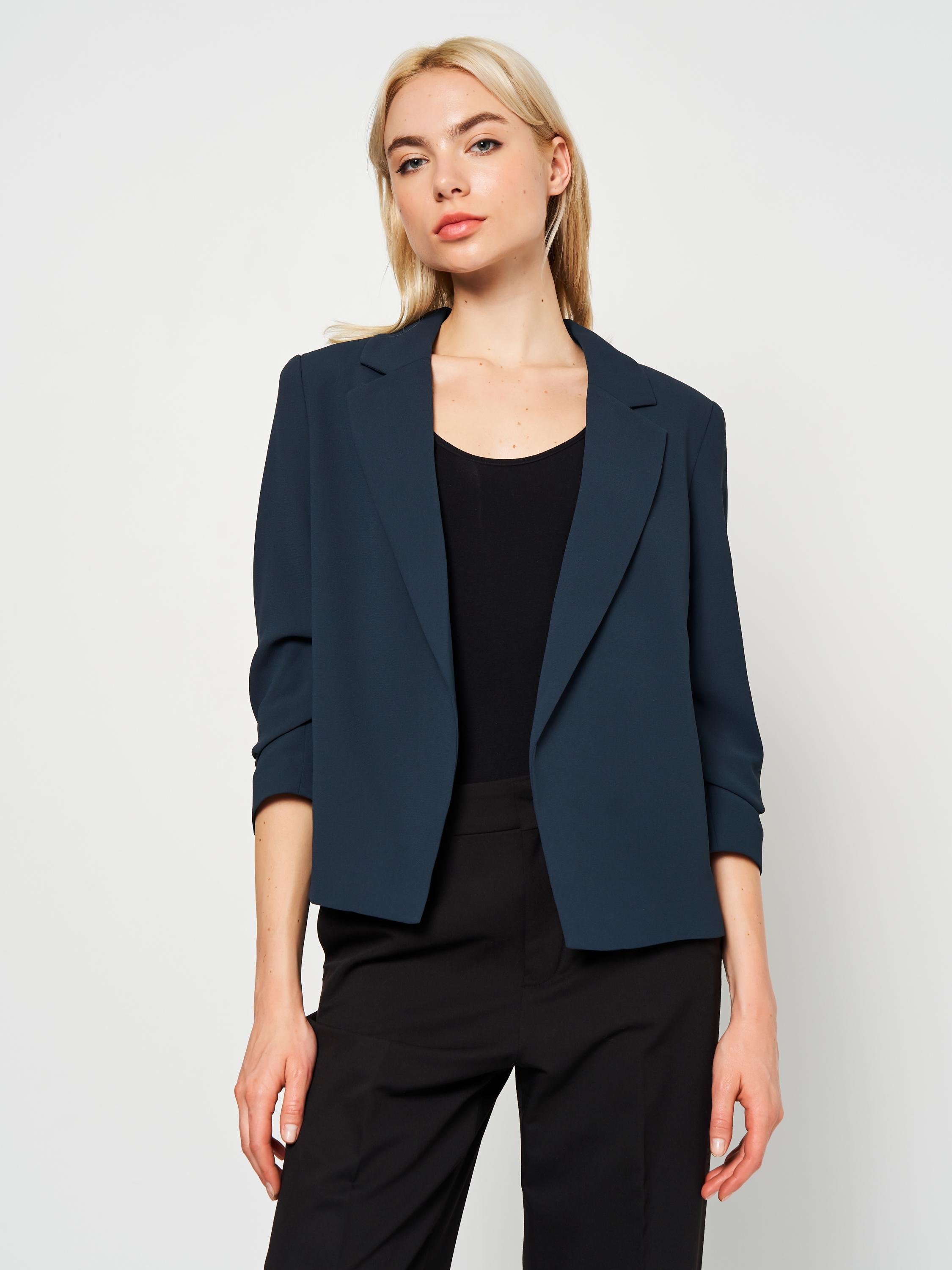 Жакет H&M р. 34 Темно-бірюзовий (Q2508910480)