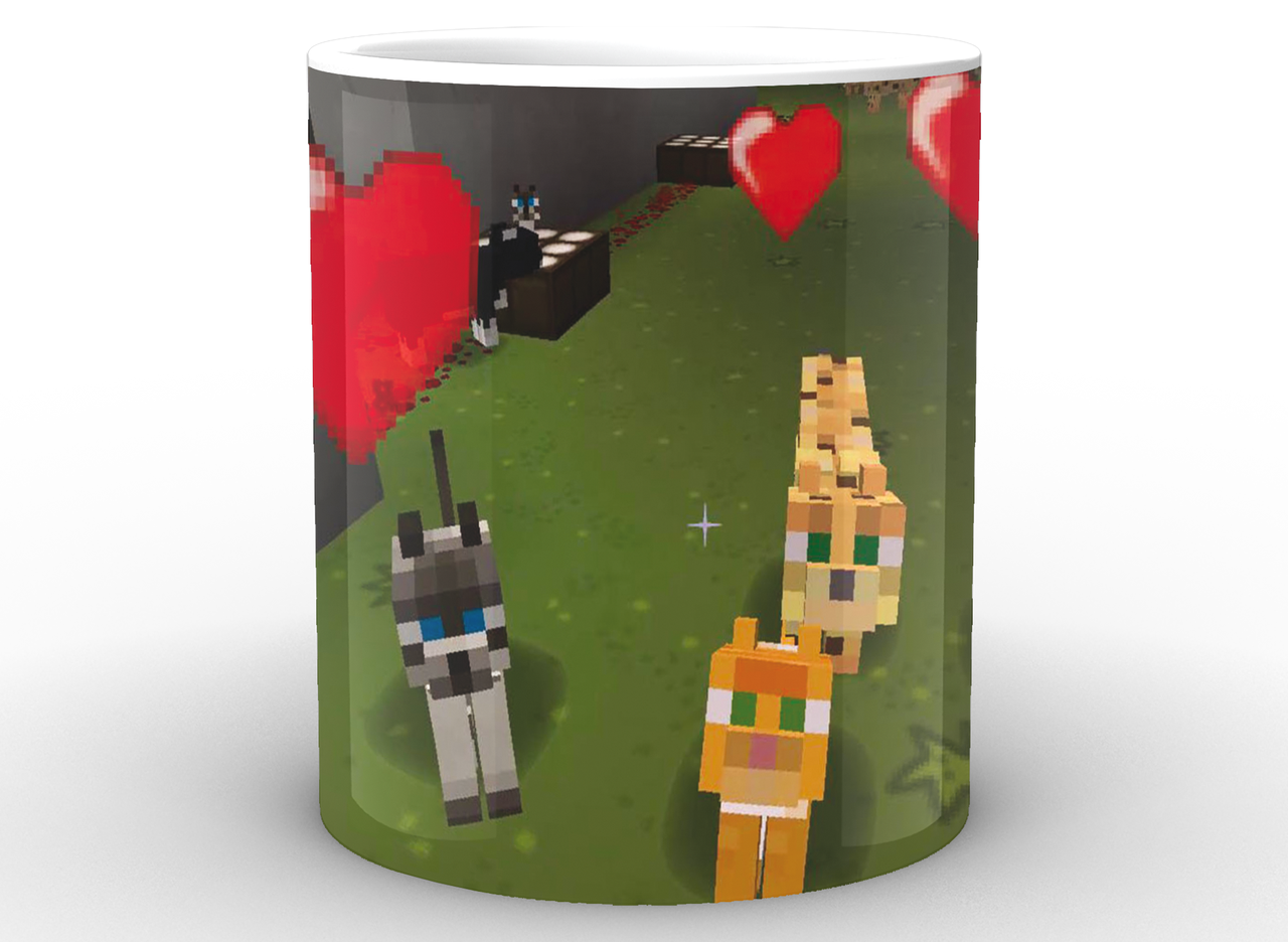 Чашка GeekLand Minecraft 330 мл (МС.02.041) Чашка GeekLand Minecraft 330 мл (МС.02.041)