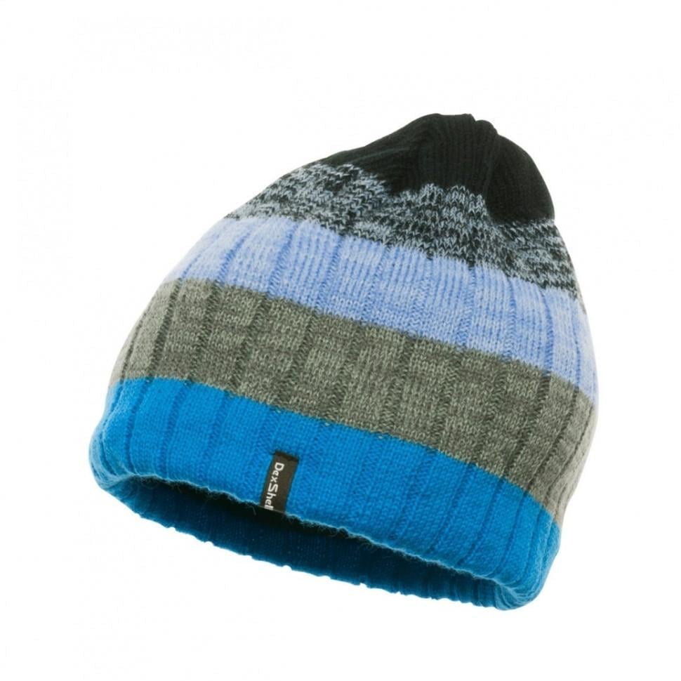 Шапка водонепроникна Dexshell градієнт 56-58 см Блакитний
