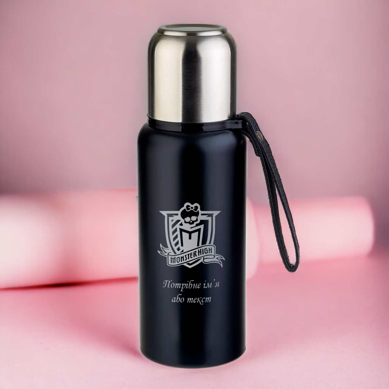 Термос детский с гравировкой Монстр Хай 0,5 л (Д-ТЕР03)