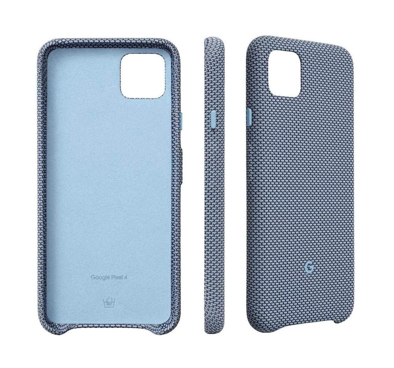 Оригинальный чехол Fabric Google Pixel 4 Blue ish (GA01283)