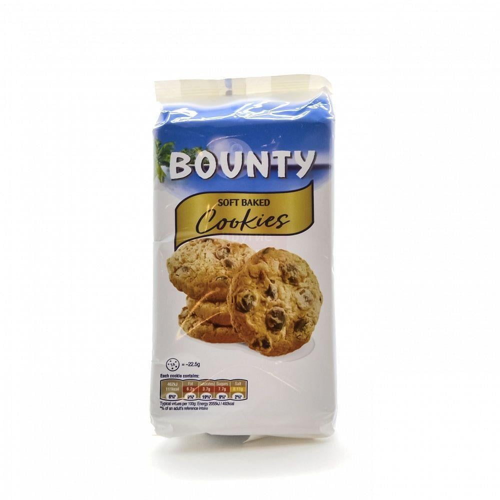Печенье с кокосом Bounty Cookies 180 г (994418271)