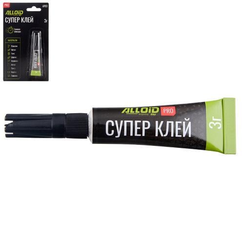 Клей ціаноакрилатний Alloid PRO блістер APG1 3 г (00000063587) - фото 5 Клей ціаноакрилатний Alloid PRO блістер APG1 3 г (00000063587) - фото 5
