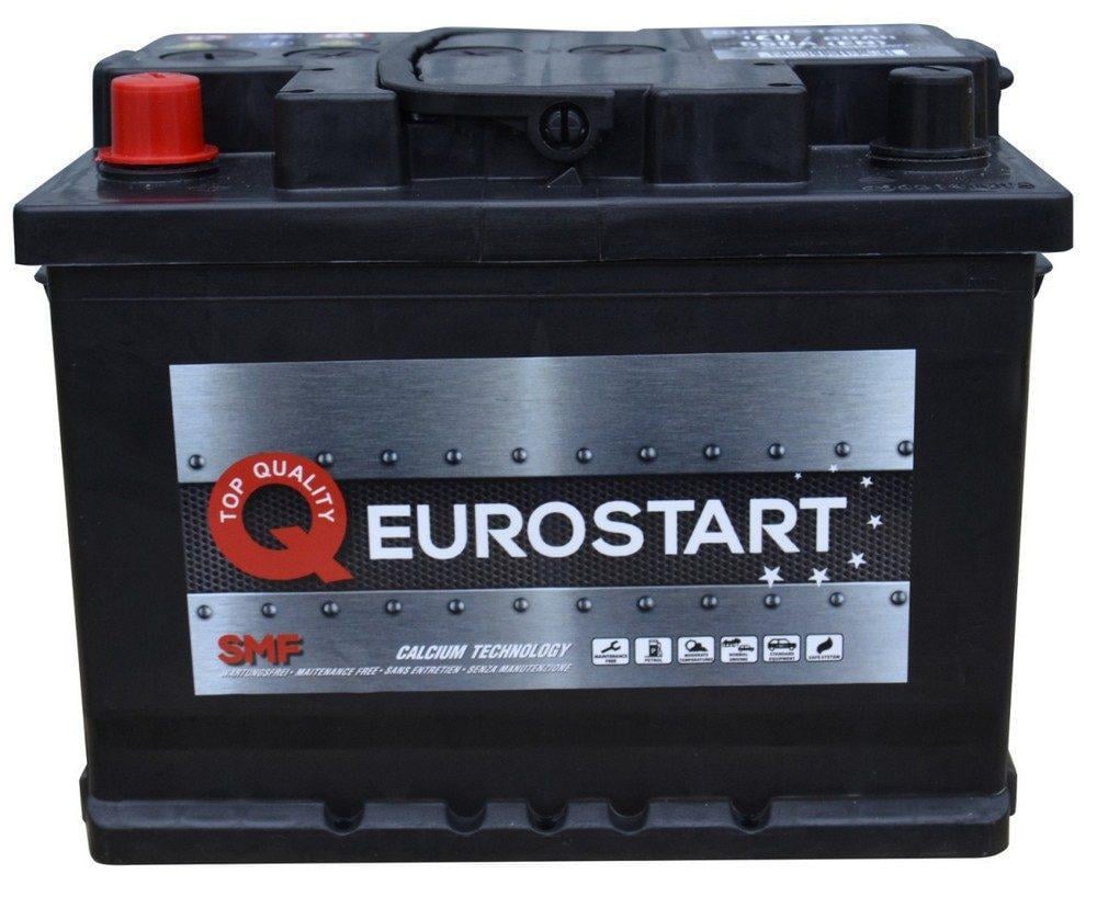 Аккумулятор автомобильный EUROSTART 560065055 EN 6СТ-60Ah Аз 550A (43074)