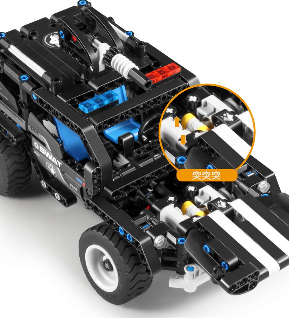 Конструктор Mijia Wanzhi Armed SWAT Vechicle - фото 7 Конструктор Mijia Wanzhi Armed SWAT Vechicle - фото 7