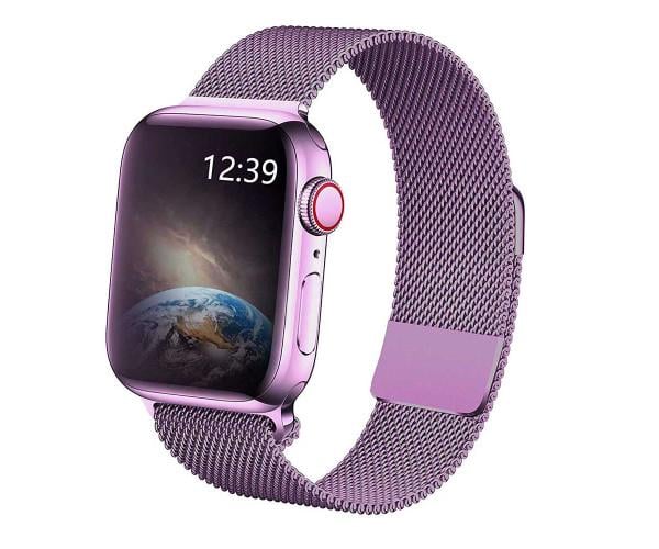 Ремешок Milanese Loop для Apple Watch 38/Apple Watch 40 мм Фиолетовый (14877)
