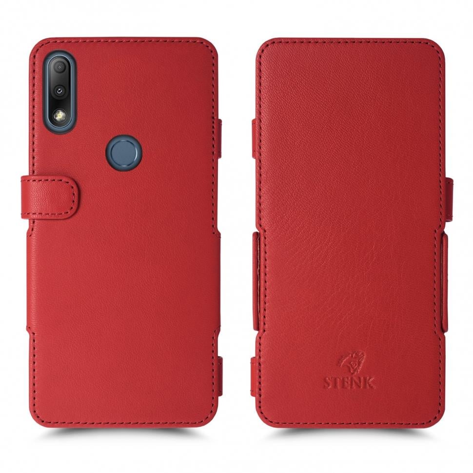 Чехол книжка Stenk Prime для ASUS ZenFone Max Plus (M2) ZB634KL Красный (66571)