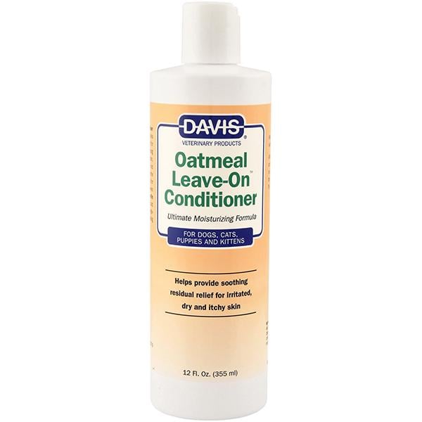 Кондиционер увлажняющий для собак котов концентрат Davis Oatmeal Leave-On Conditioner овсяная мука (OLOC12)