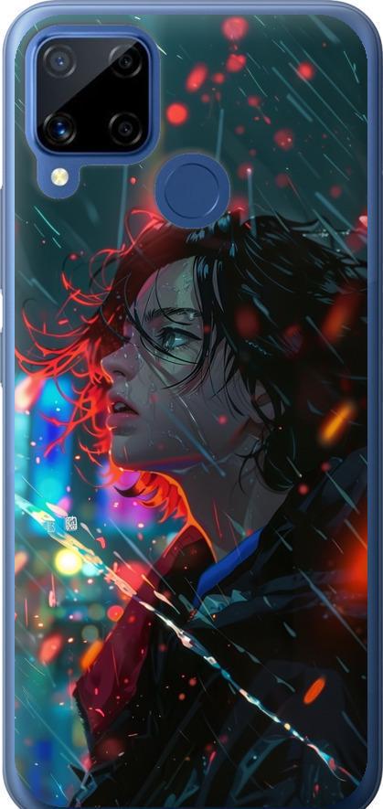 Чехол на Realme C15 Ночные огни (6096u-2063-42517)