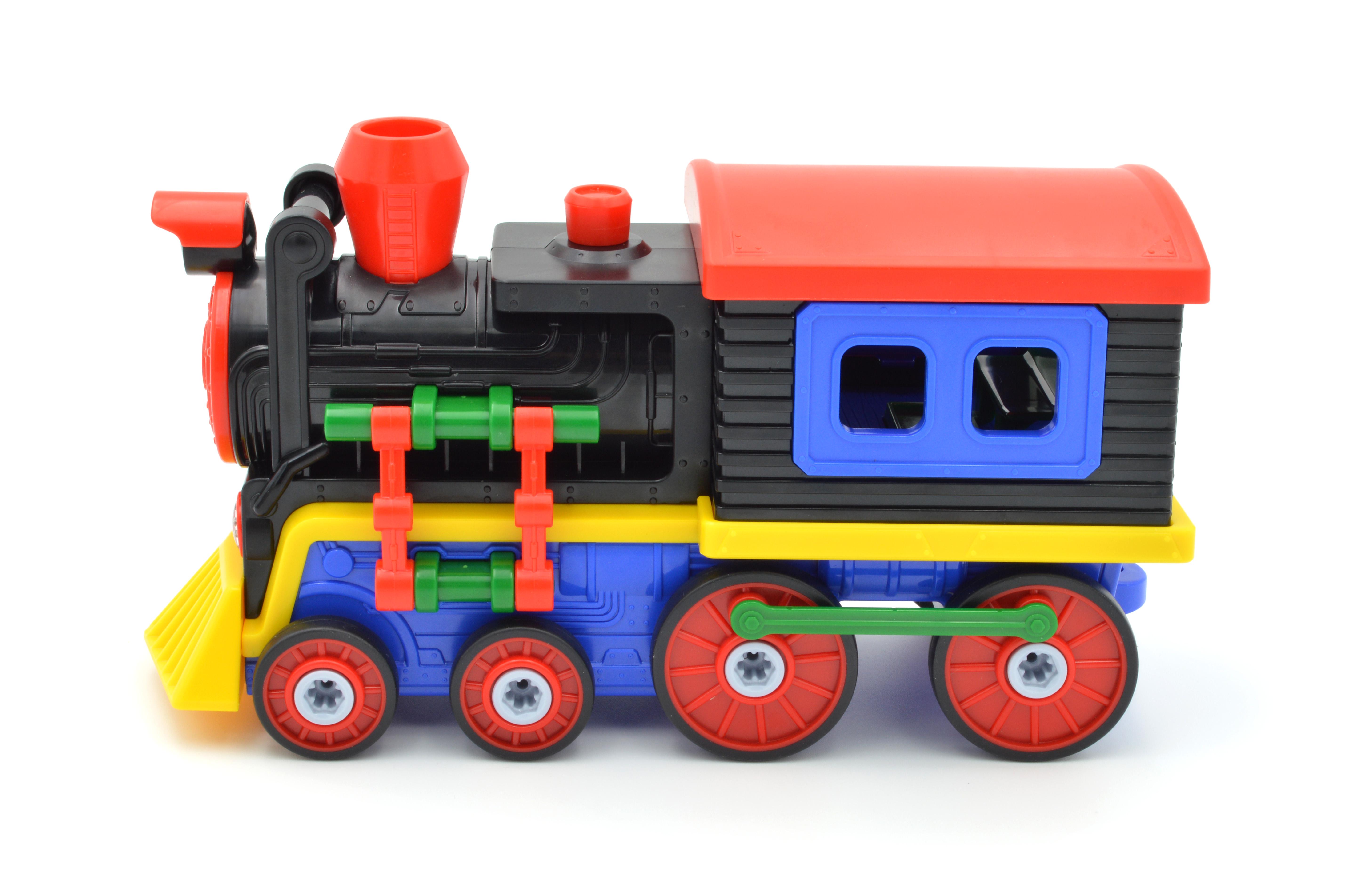 Конструктор 1371 Паровоз (1371) - фото 2 Конструктор 1371 Паровоз (1371) - фото 2