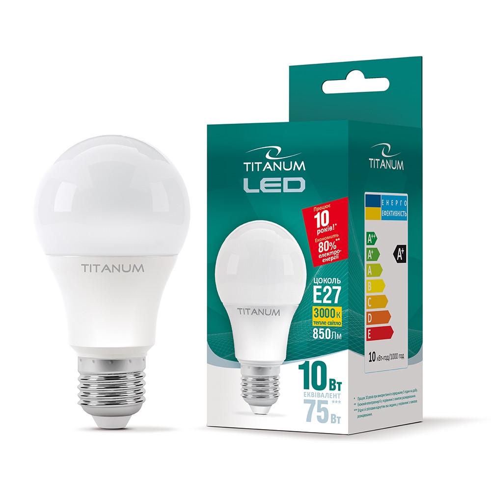 Лампа LED Videx TITANUM TLA6010273 A60 E27 3000K 10W (1369752334)