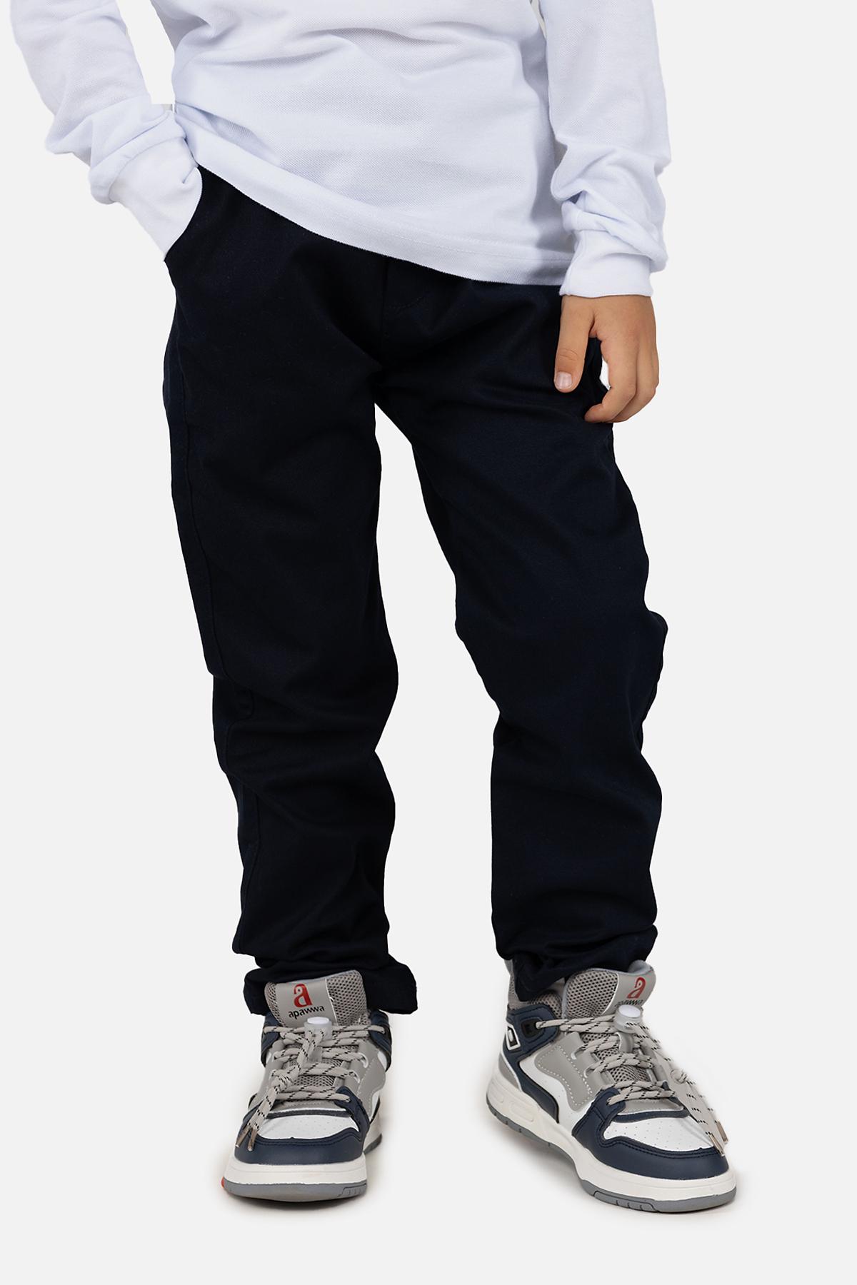 Брюки для мальчика 164 Синий (SKT001007005)