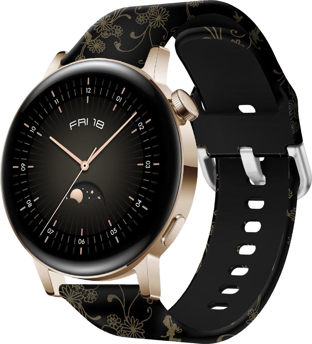 Ремешок Colorful для Huawei Watch GT3 42 мм Pattern Gold (28614) - фото 1