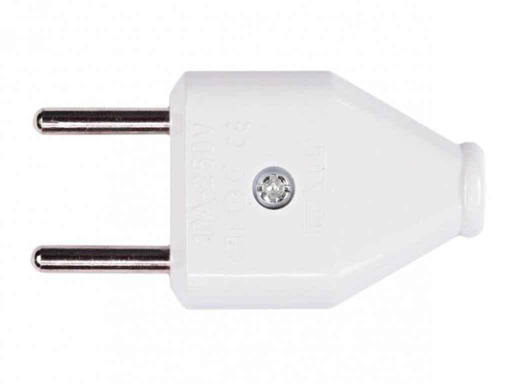 Вилка Luxel 1006 плоска без заземлення (1017637)