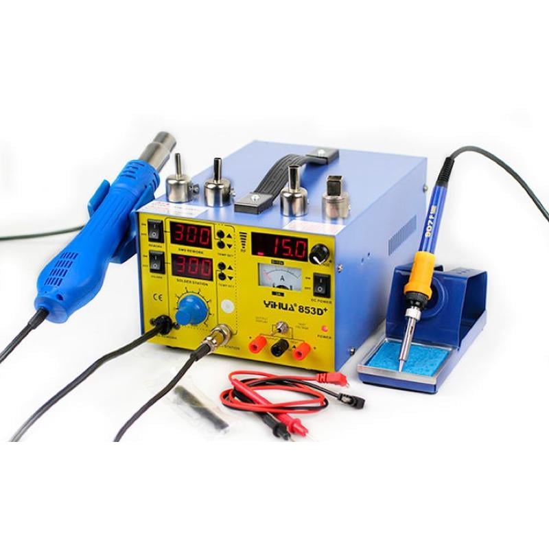 Паяльная станция YIHUA 853D+ термовоздушная