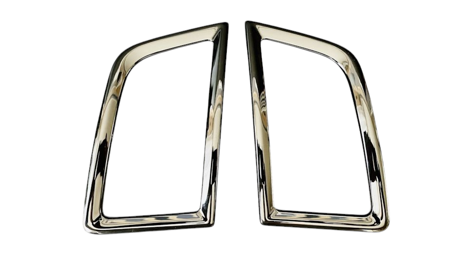 Накладки на повітряводи Mitsubishi ASX/Outlander Sport 2 шт. Чорний глянець (28113014)