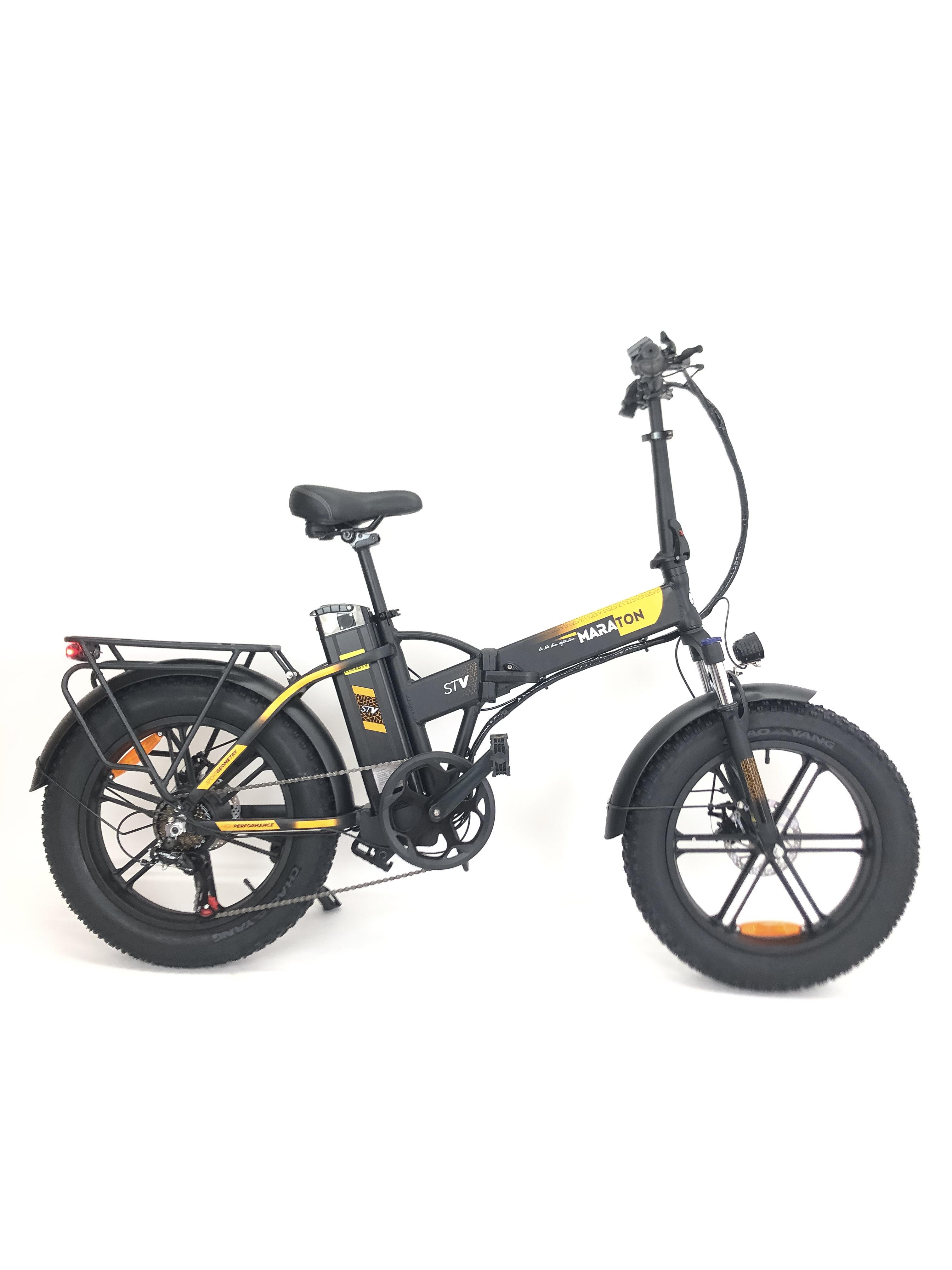 Электровелосипед складной Fatbike Maraton 1000W 48V 21Ah Электровелосипед складной Fatbike Maraton 1000W 48V 21Ah