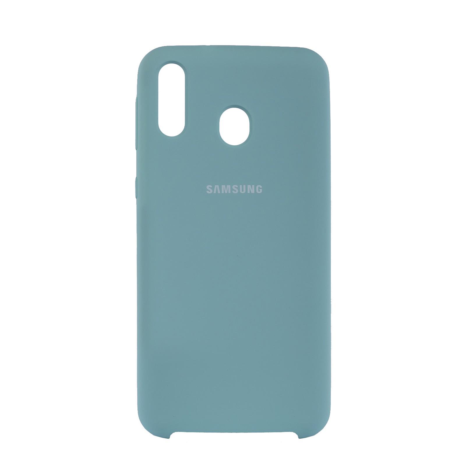 Чехол Jelly Silicone Case Samsung M20 Мятная Жвачка