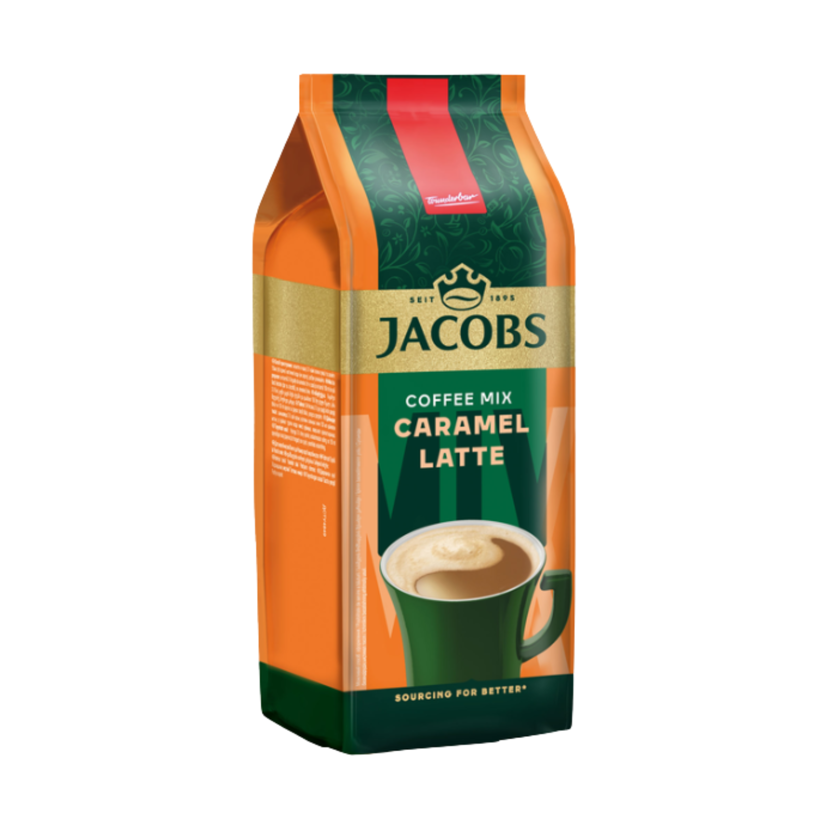 Кофейный напиток Jacobs 3в1 Caramel Latte 450 г (27231507)