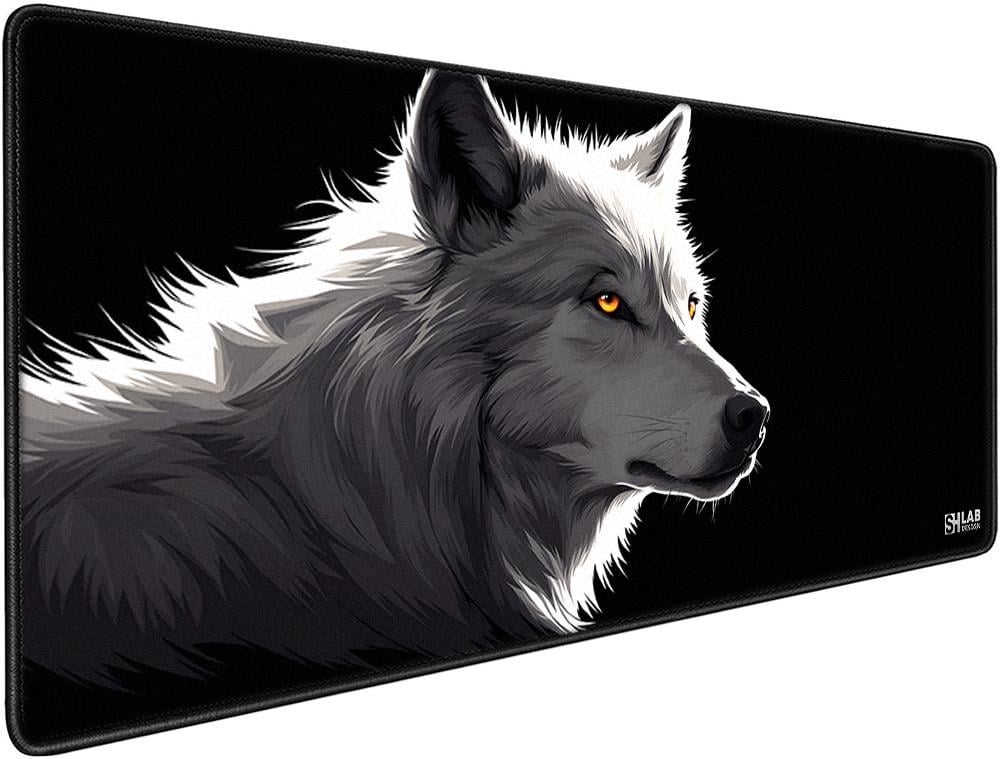 Килимок для мишки SHLab White Wolf SHM-402 70х30 см (35883)