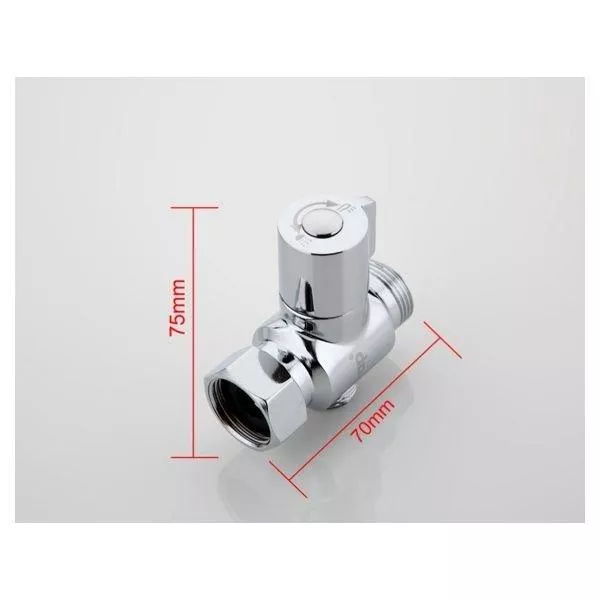 Дивертор із кран-буксою для змішувача Frap FBBB поворотний Хром - фото 3