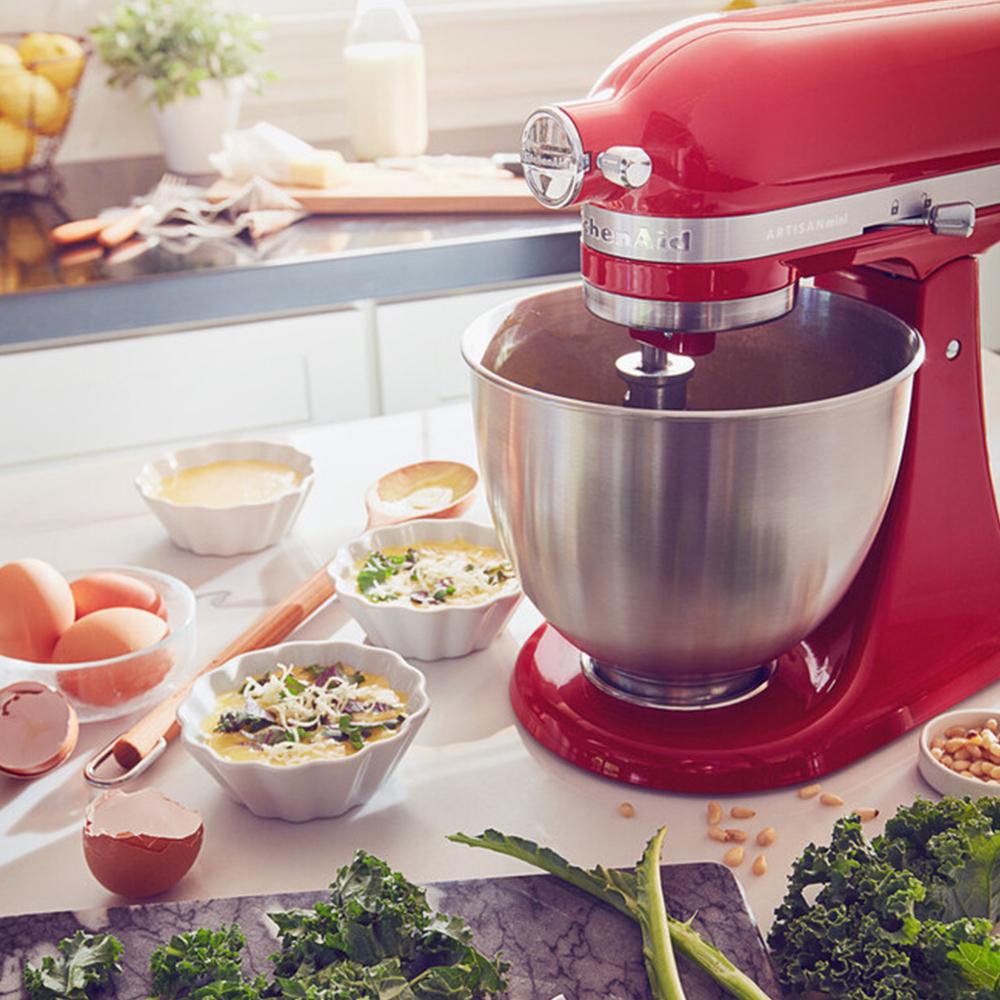 Чаша для планетарного міксера KitchenAid 5KSM35SSB 3,3 л металева без ручки сатинована (168205) - фото 3