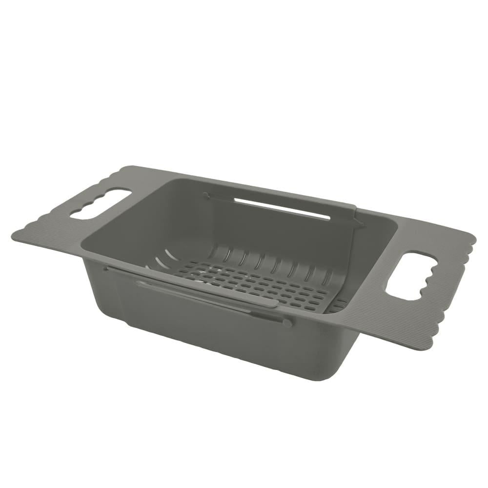 Сушилка для раковины телескопическая Stenson R94771 37х18 см Темно-серый (25816045)