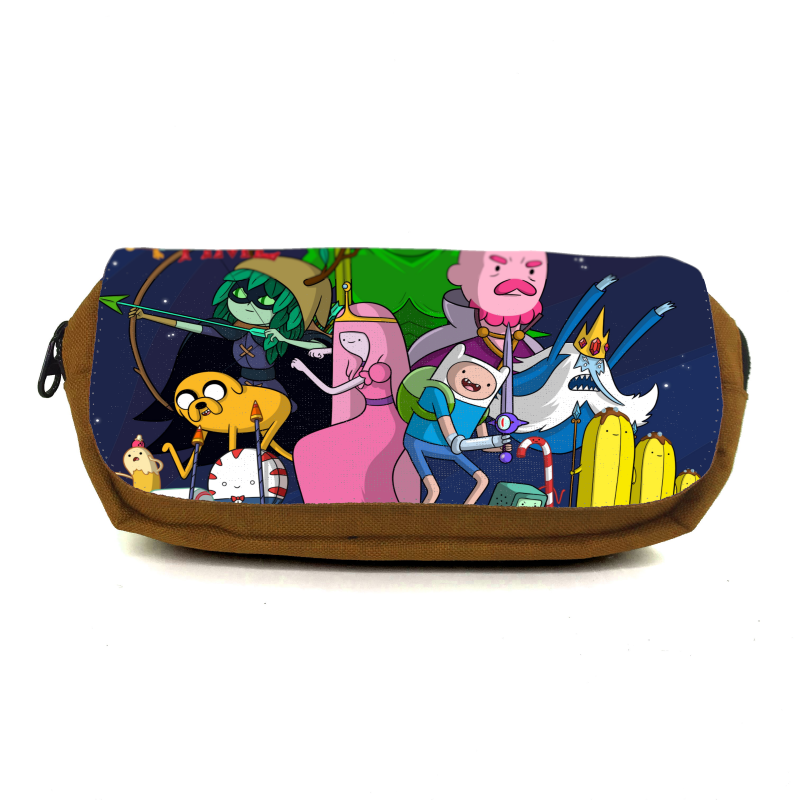 Пенал школьный Adventure time-002-1 Оранжевый (1404954155)