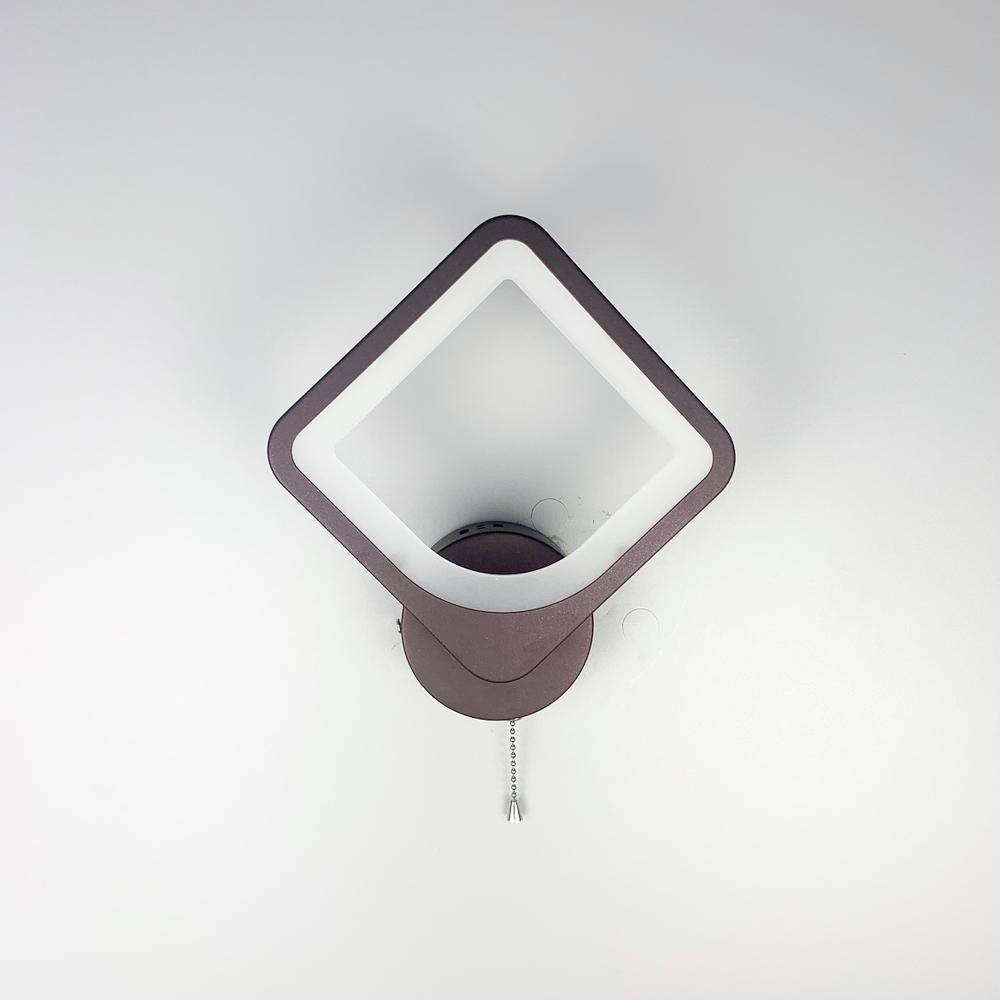 Бра мінімалістичнe LED у корпусі Coffee (2281/1S CF)