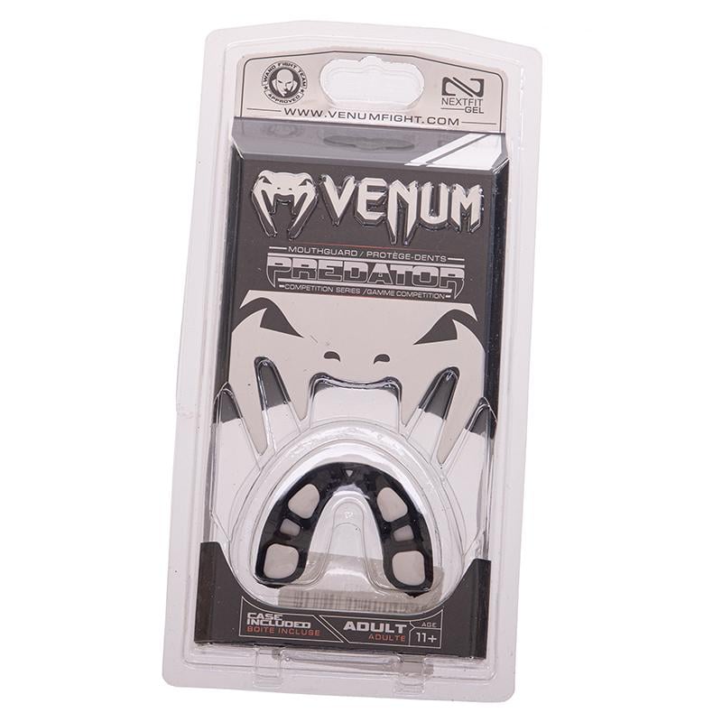 Капа боксерская VNM BO-6171 односторонняя в футляре Бело-черный (37508095)