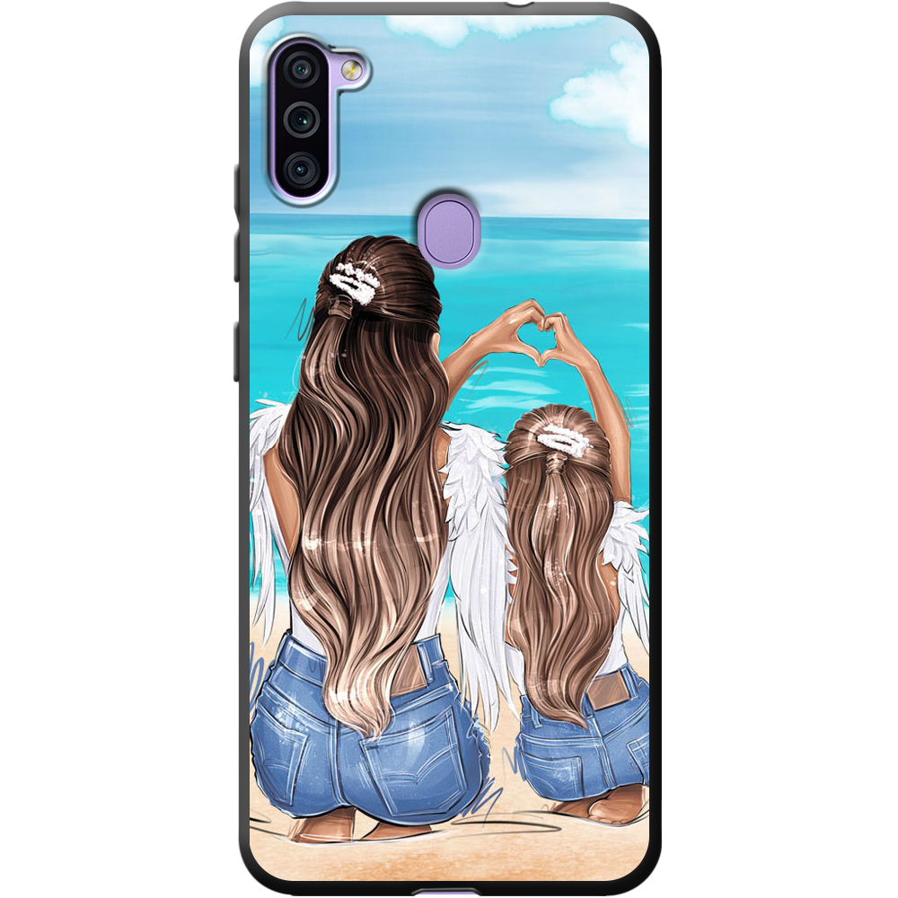 Чохол Boxface Samsung M115 Galaxy M11 Family Vacation Чорний силікон (39780-up2380-40216)