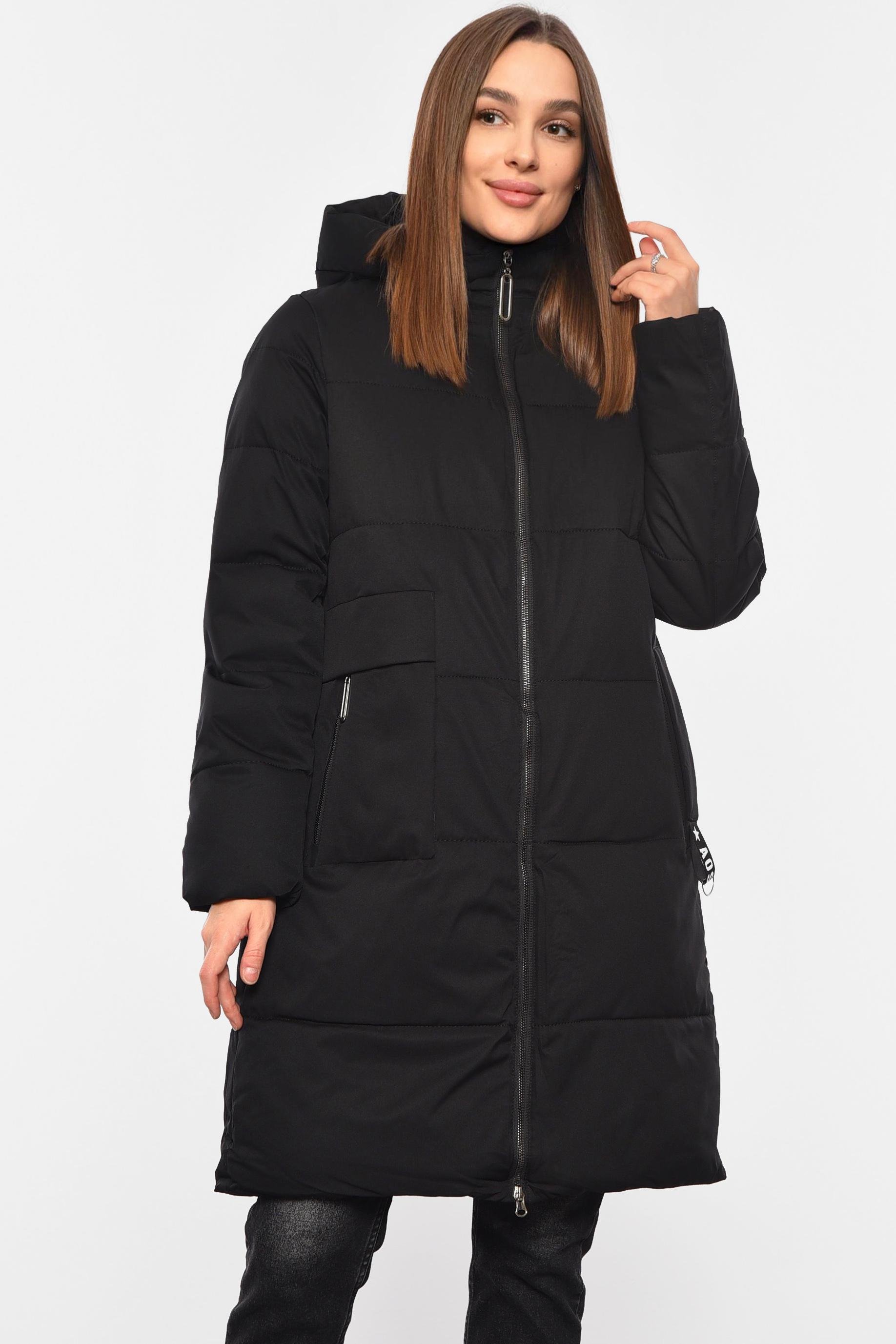 Куртка женская зимняя XL Черный (193975)