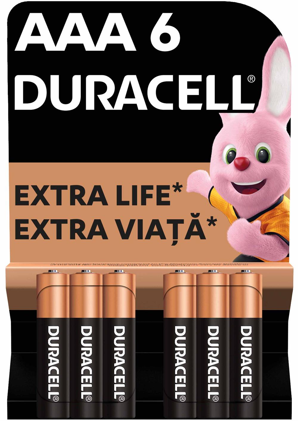 Батарейка Duracell LR03 MN2400 6 шт. (UG- 5020638/5016900/5007758/5014444)