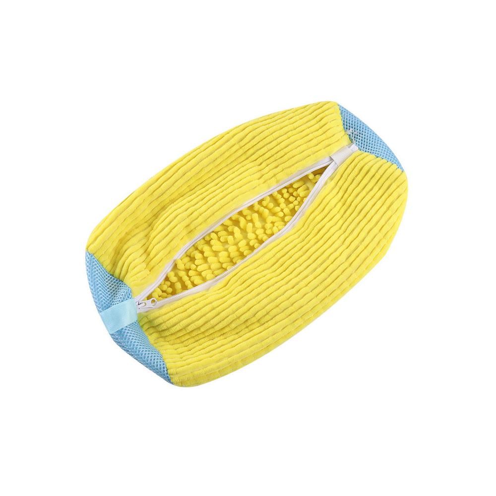 Мешок для стирки обуви в стиральной машине из микрофибры универсальный Желтый (TA0145_2) Мешок для стирки обуви в стиральной машине из микрофибры универсальный Желтый (TA0145_2)