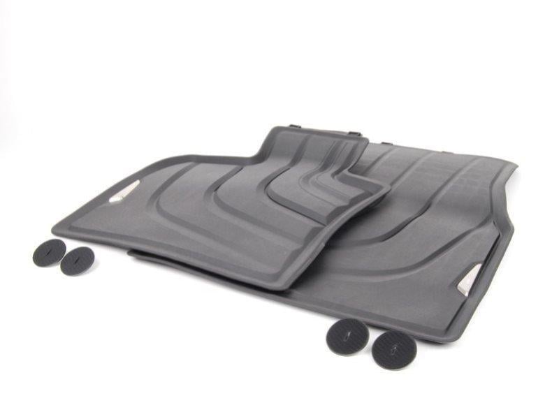 Коврики в салон BMW X3 F25/X4 F26 10- передние 2 шт. Черный (51472286001)