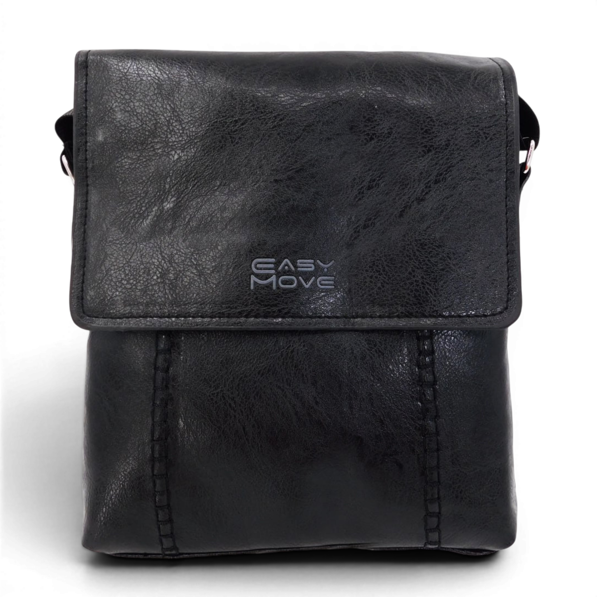 Сумка чоловіча Easy Move 2700-605 через плече з екошкіри Black