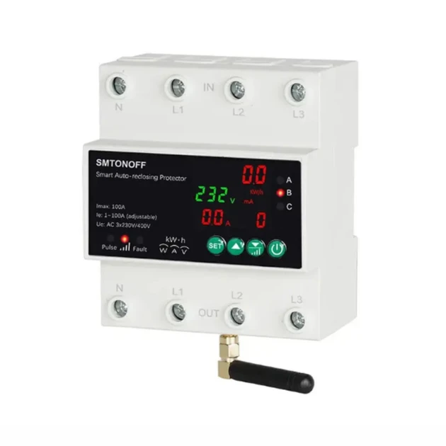 Реле защиты Smtonoff 100 А 380 В