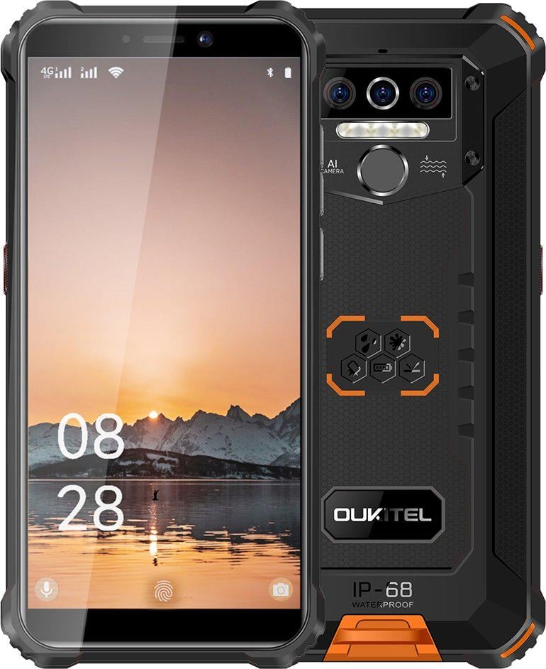 Смартфон Oukitel WP5 Pro 4/64Gb Orange (E02917)