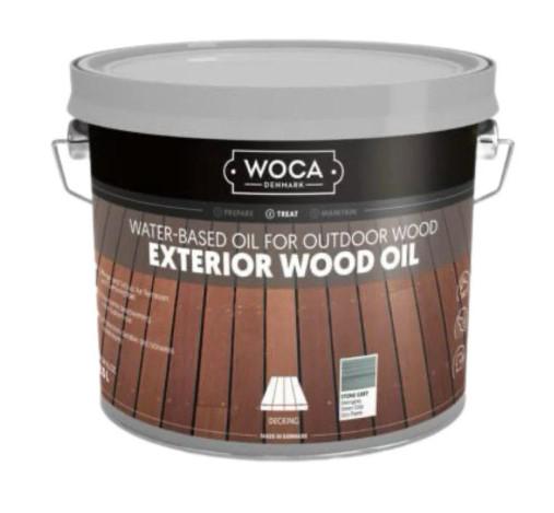 Олія для дерев'яних терас WOCA Exterior wood Oil Stone Gray 2,5 л Світло-сірий (17536453)