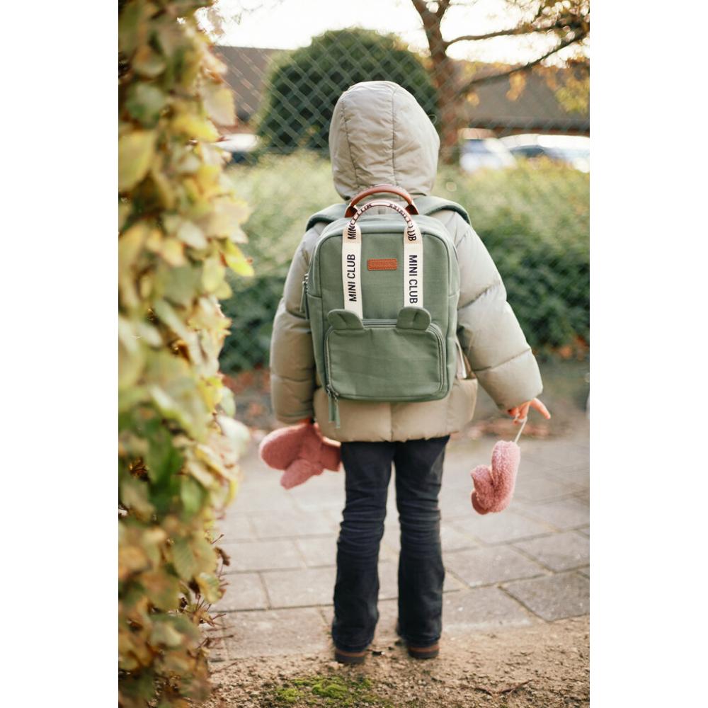 Рюкзак детский Childhome Mini Club Canvas Green (CWKIDSCGR) - фото 4