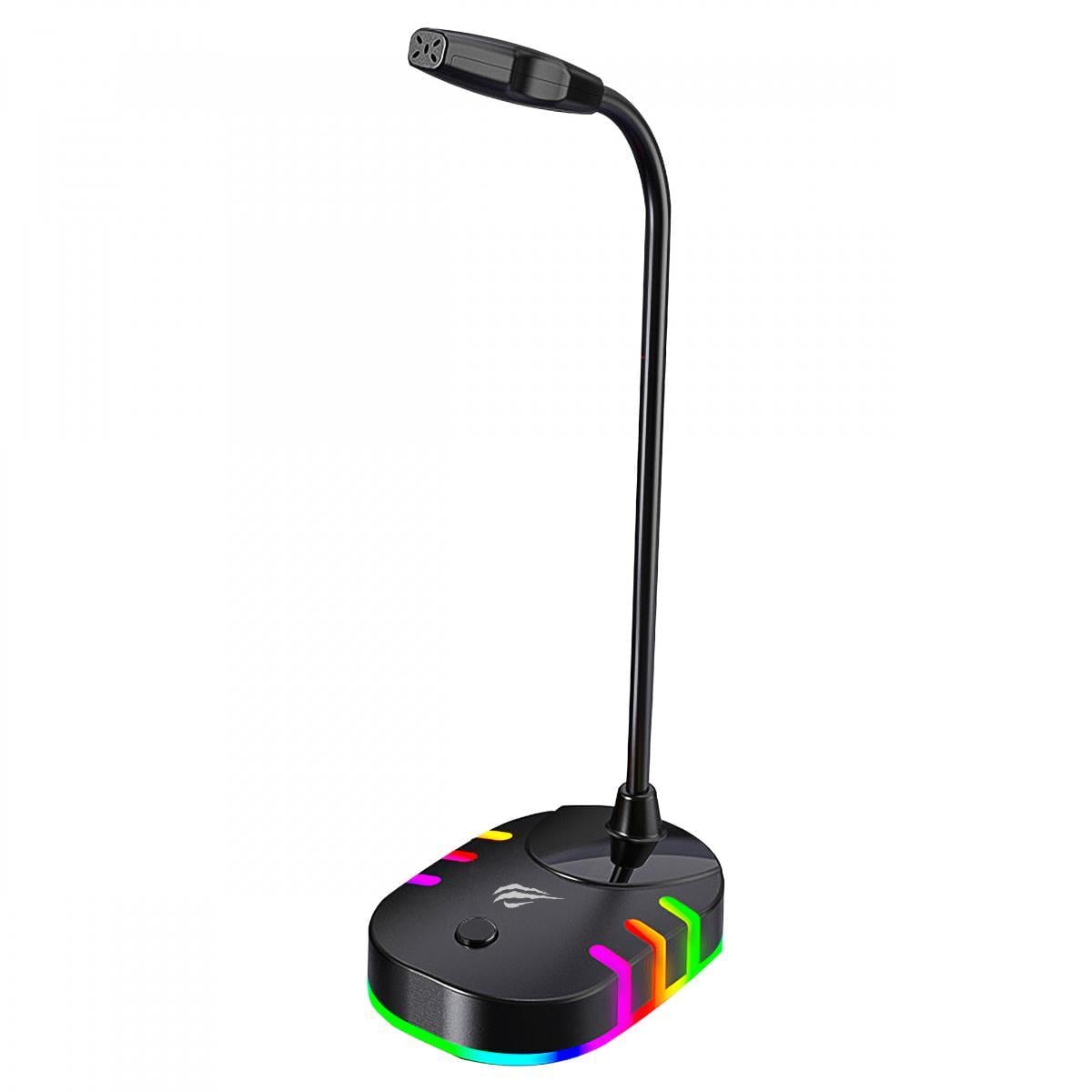 Микрофон настольный проводной Havit HV-GK58B Black Микрофон настольный проводной Havit HV-GK58B Black
