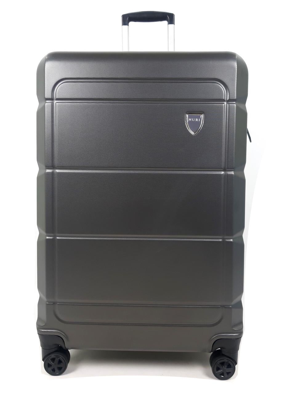 Валіза на колесах Nuri 68х39х28 см 75 л Сірий (1503-3)