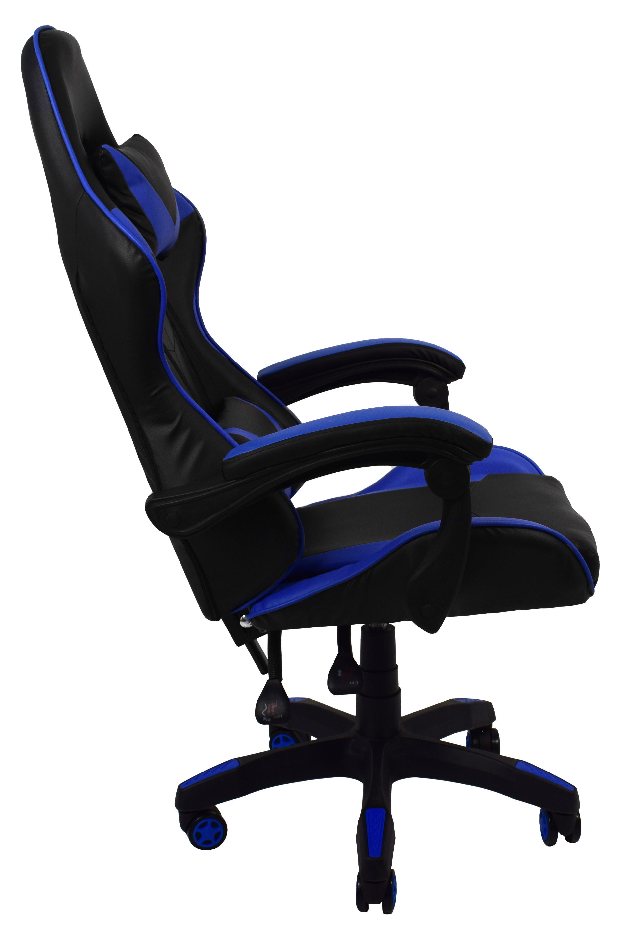 Кресло офисное компьютерное Bonro B-810 Синий (3544) - фото 12 Кресло офисное компьютерное Bonro B-810 Синий (3544) - фото 12