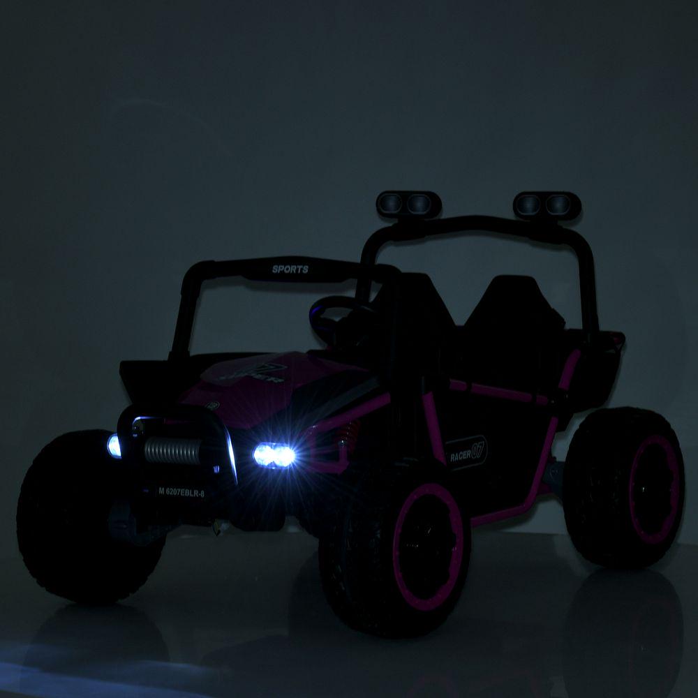 Детский электромобиль двухместный Bambi Jeep M 6207EBLR 4W Желтый - фото 10 Детский электромобиль двухместный Bambi Jeep M 6207EBLR 4W Желтый - фото 10